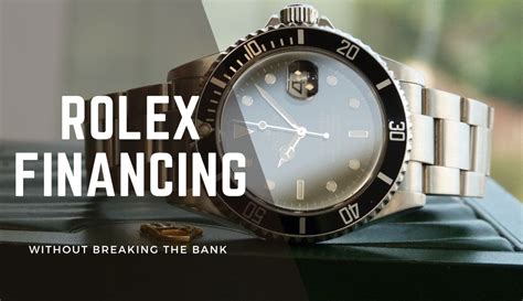 leasing rolex|how do you finance rolex.